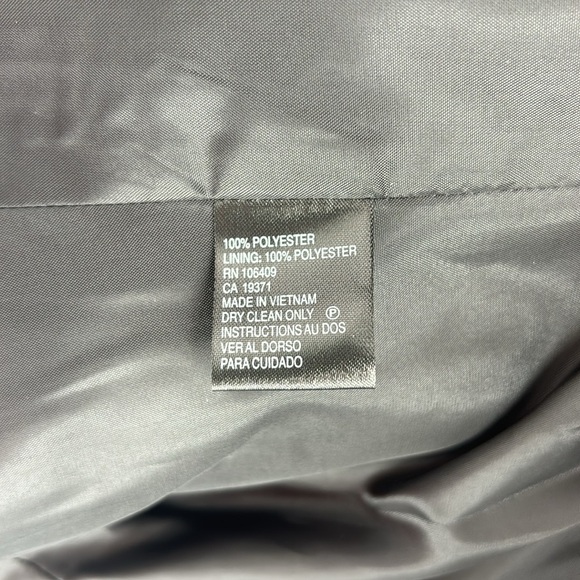 Tahari ASL Open Front Herringbone Cropped Suit Jacket Blazer Women’s Size 12 NWT - Picture 9 of 11